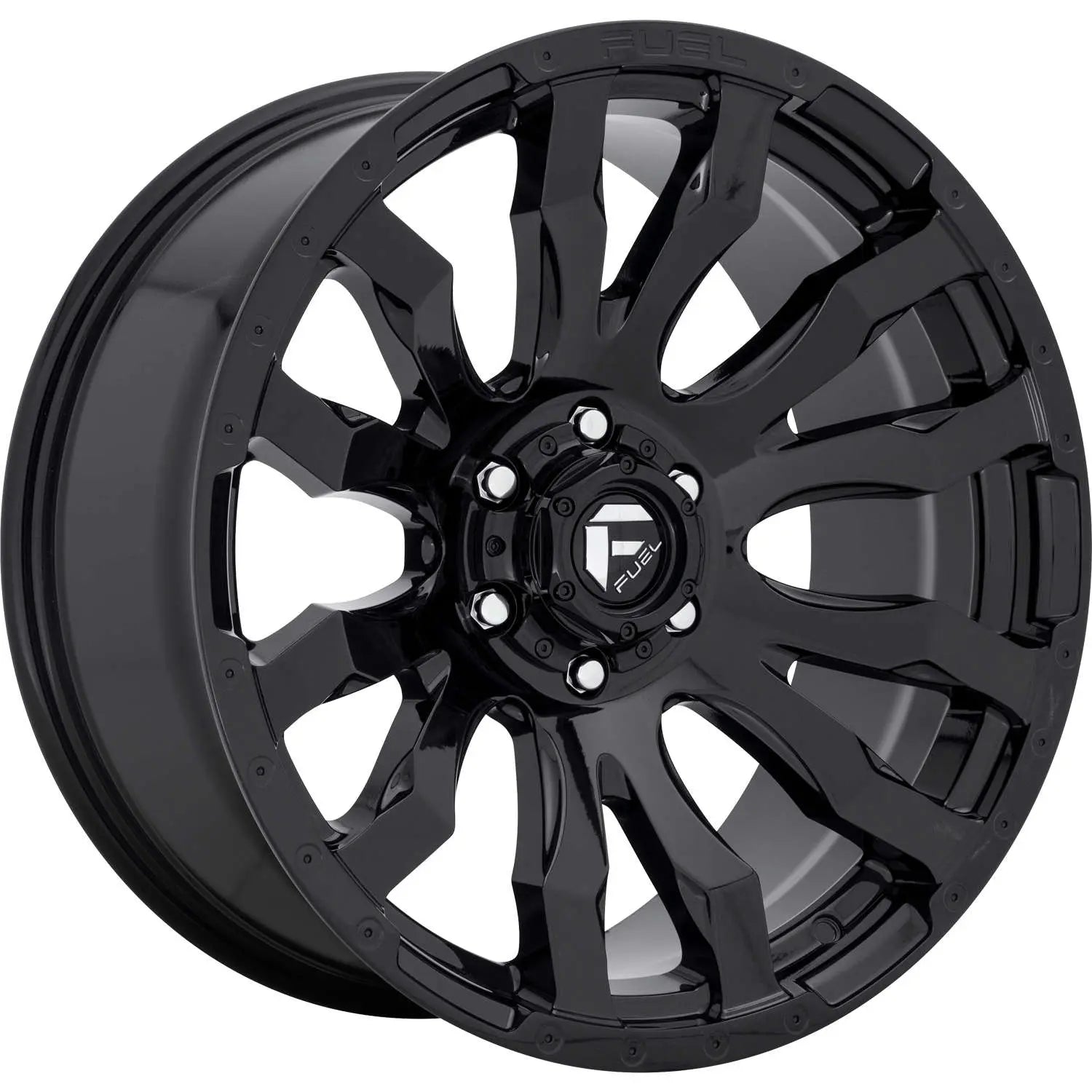 FUEL BLITZ GLOSS BLACK | 20X10 -18 8X165.1