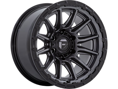 FUEL FC866 PISTON MATTE GUNMETAL GLOSS BLACK LIP 20X10 -18 6X135 87.1MM ( Text us for clearance pricing * )