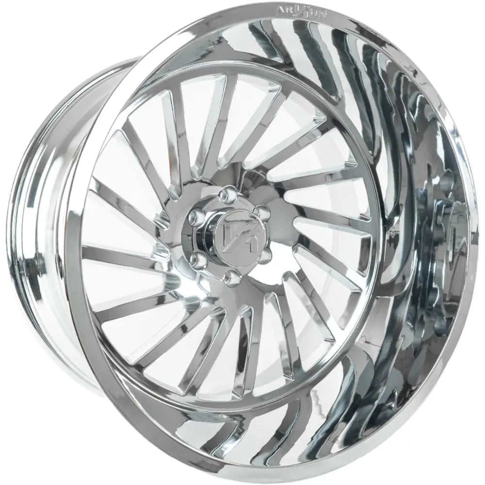 ARKON CAESAR 24X14 6X139.7 -81 108MM CHROME **LEFT**