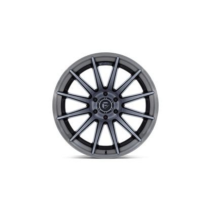 FUEL BURN GLOSS BLK BRUSHED DARK TINT | 24X12 6X135 -44 87.1MM ( TEXT US FOR BLOWOUT PRICING *** )