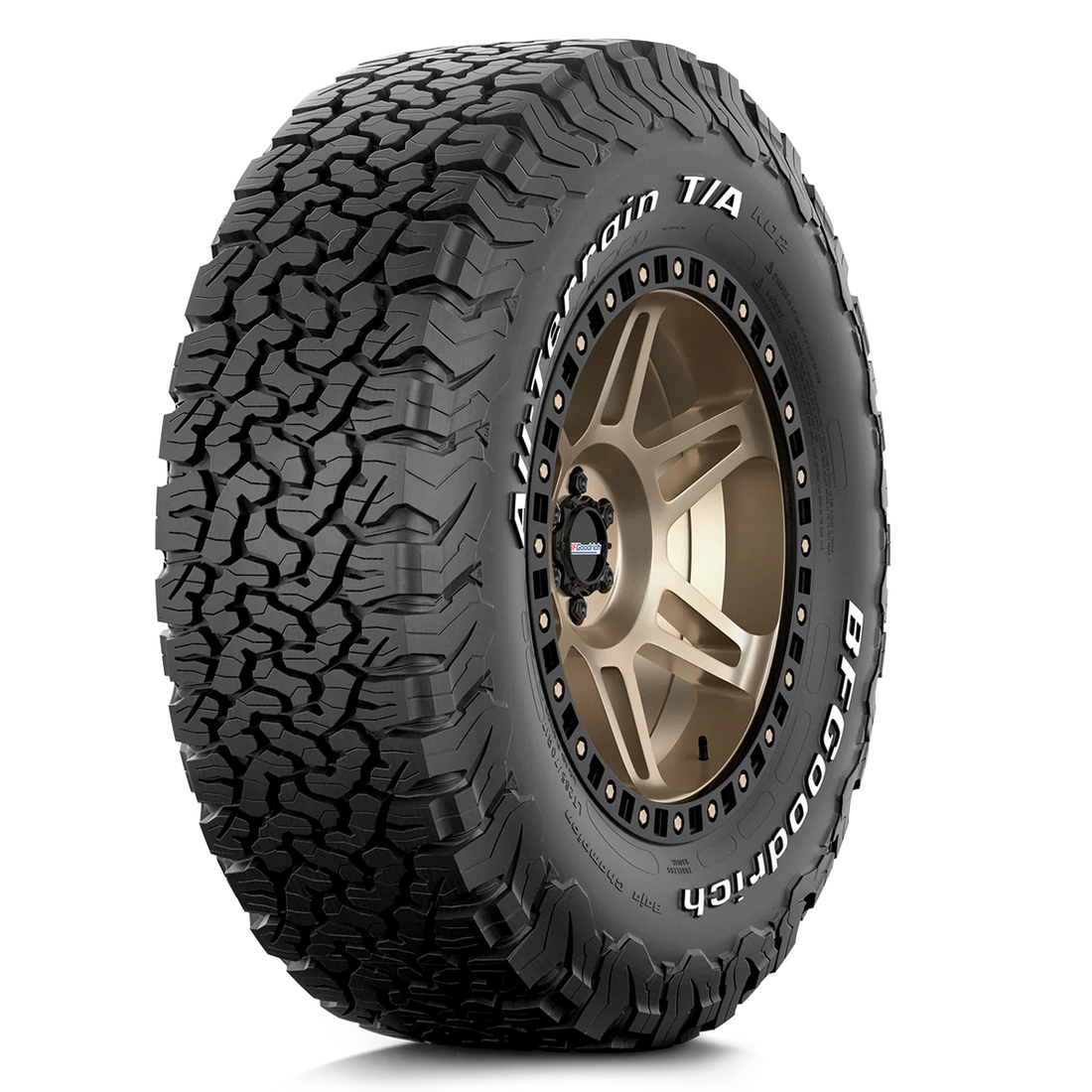 275/55R20 BFGoodrich All-Terrain T/A KO2 RBL (3PMS) 115S 8/D