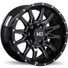 FAST HD TRAXX 20X12 8X180 MM -44 125MM BLACK MILLED