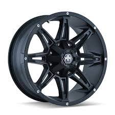 MAYHEM RAMPAGE 8090 MATTE BLACK | 17X9 6X135/6X139.7 +13 106