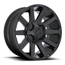 FUEL CONTRA SATIN BLACK | 20X10 -18 8X170