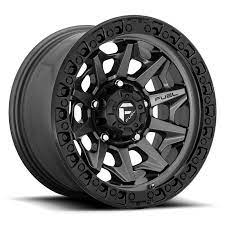 FUEL COVERT MATTE ANTHRACITE/ BLACK RING | 17X8.5 6X139.7 +14