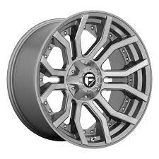 FUEL RAGE ANTHRACITE BRUSHED TINT CLEAR | 20X10 6X135/6X139.7 -18 (106.1MM HUB)