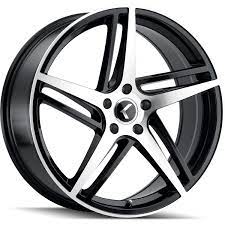 KRAZE MILANO KR195 MACHINED FACE | 17X8 5X114.3 +38 72.62MM