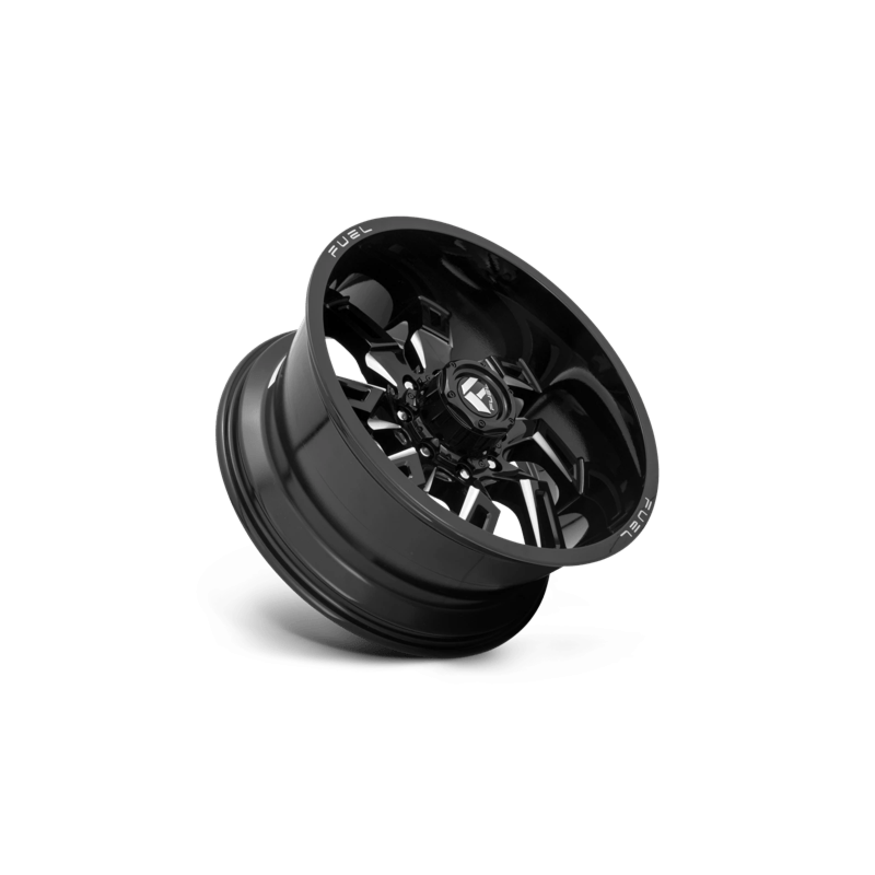 FUEL LOCKDOWN GLOSS BLK MILLED | 22X10 6X139.7 -18 106.1MM (TEXT US FOR BLOWOUT PRICING )