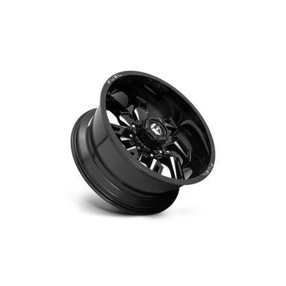 FUEL LOCKDOWN GLOSS BLK MILLED | 22X10 6X139.7 -18 106.1MM (TEXT US FOR BLOWOUT PRICING )