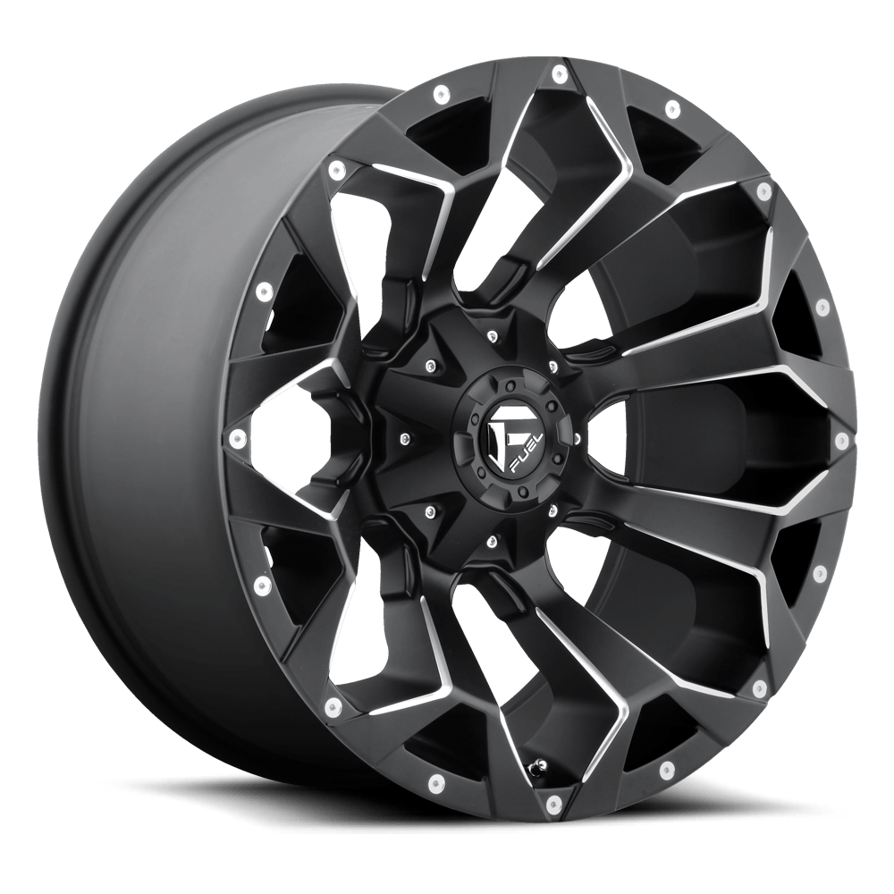 FUEL ASSAULT MATTE BLACK MILLED | 20X10 -18 5X114.3/5X127