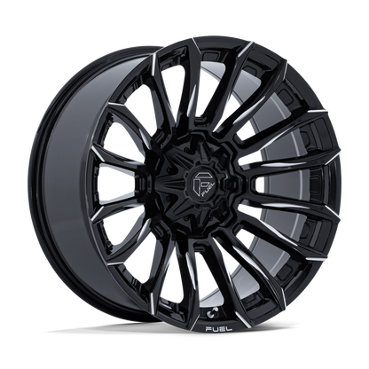 FUEL BLADE 20X9 +1 8X170 125 GLOSS BLACK MILLED * TEXT FOR CLEARANCE PRICE ***