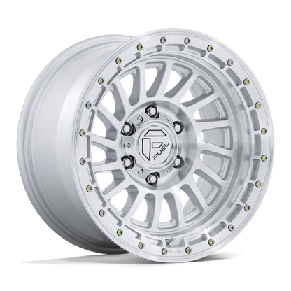 FUEL FC897 HAVOC GLOSS SILVER W/ MACHINED FACE 18X9 +12 6X135 87.1MM * TEXT US FOR CLEARANCE PRICING *