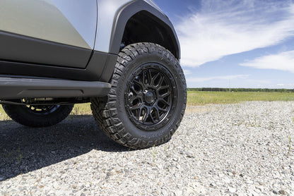 FUEL SURGE 18X9 +1 6X135 87 MATTE BLACK W/ GLOSS BLACK LIP *** Text for clearance price ***