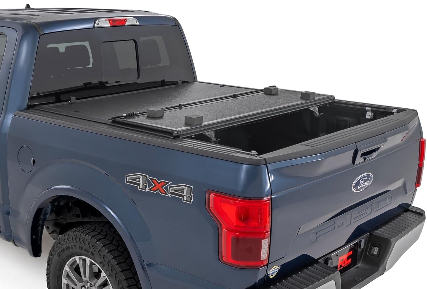 IMPACT SERIES - PREMIUM HARD TRI-FOLD TONNEAU COVER ( Silverado/Sierra Std/Ext/Crew Cab 5.8’ Bed 2007-2013 ) - ROUGH COUNTRY