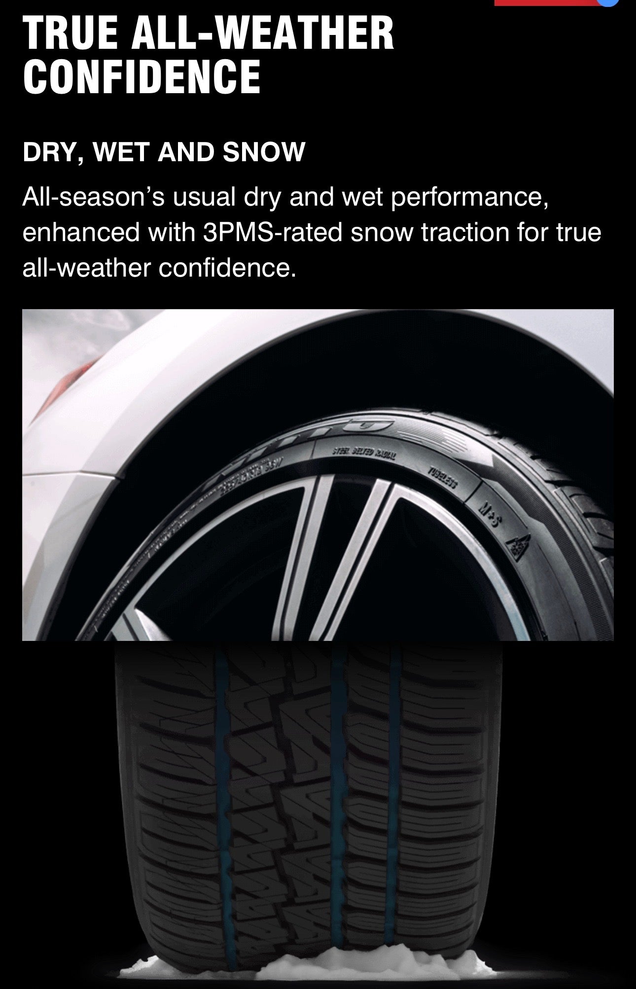 NITTO MOTIVO 365 | 265/50R20 4PR HIGH PERFORMANCE ALL WEATHER 3PMS