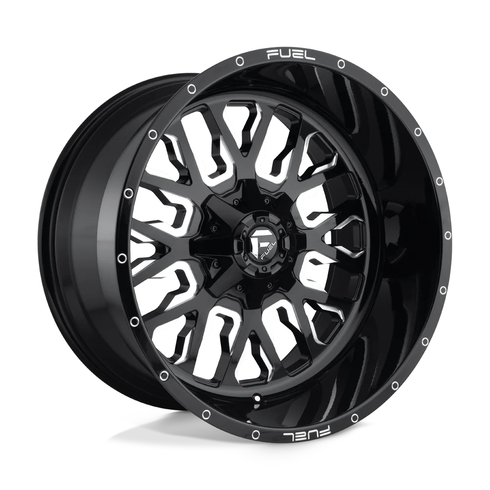FUEL STROKE GLOSS BLK MILLED | 20X9 6X135/6X139.7 +20 106.1MM