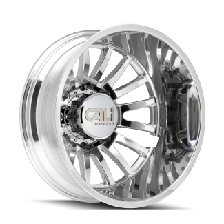 CALI OFFROAD SUMMIT DUALLY LIFTED 9110 POLISHED 20X8.25 -232 8X200 142MM *REAR*