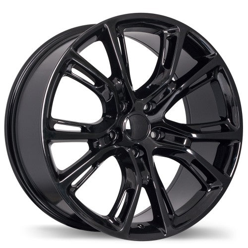 R148B JEEP SRT REPS 20x9.0 5x127mm +34 71.5mm GLOSS BLK