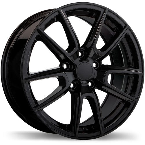 SRT Replika R228 18x8.0 5x127mm +45 71.5mm BLK ( Dodge, Jeep )