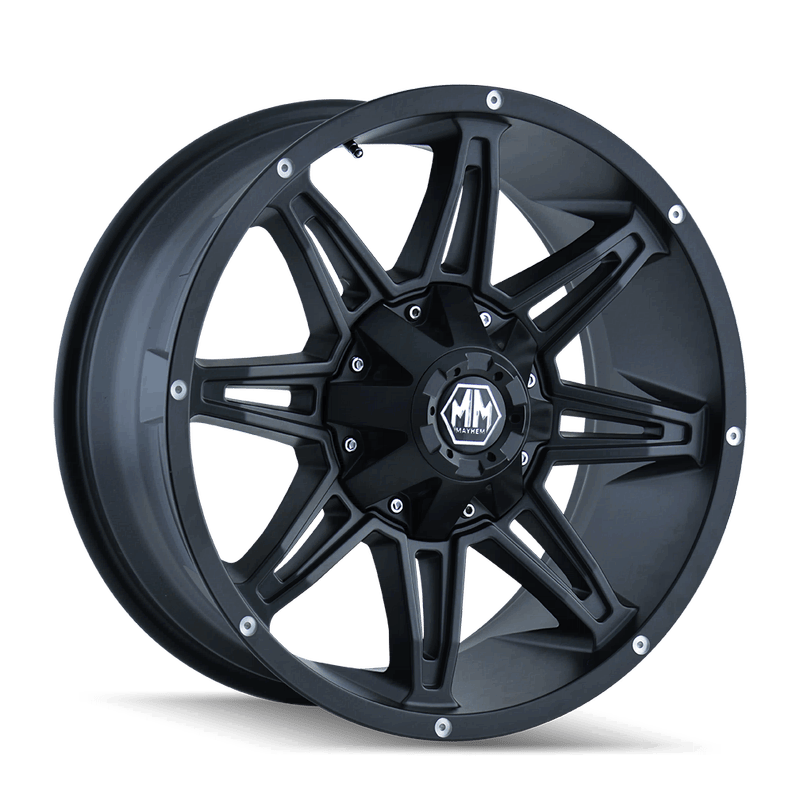 Mayhem rampage 18x9 +18 5x139 black