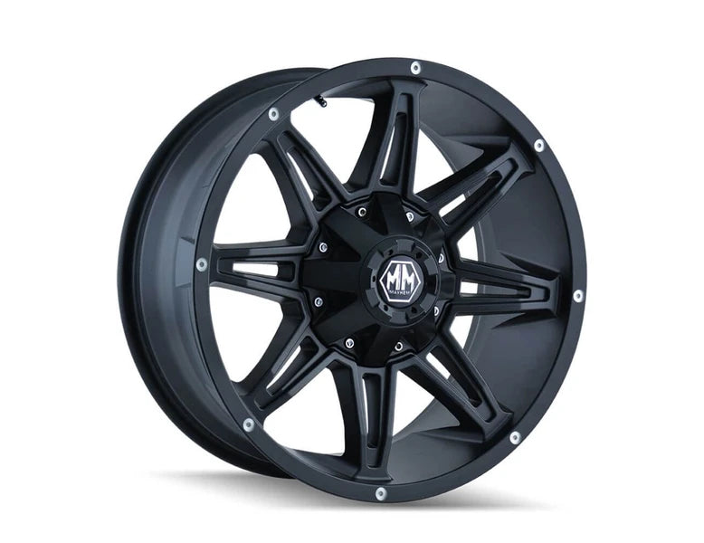 MAYHEM RAMPAGE 8090 MATTE BLACK 18X9 5x114.3/5x127 18MM 87MM