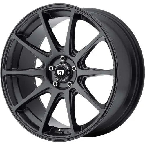 MOTEGI MR127 CS10 SATIN BLACK 18X8 +38 5X112 72.6MM