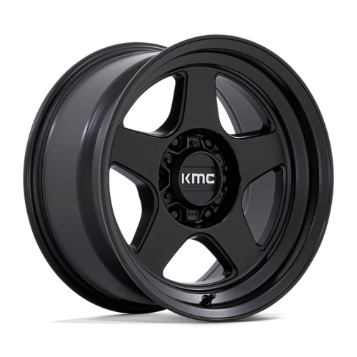 KM728 LOBO MATTE BLACK | 17X8.5 5X127 +18