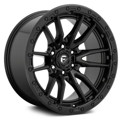 FUEL REBEL 18X9 +20 6X135 87.1 MATTE BLACK ( TEXT US FOR CLEARANCE PRICING )