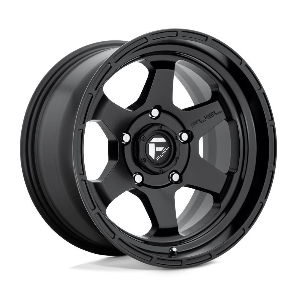 FUEL D664 SHOK MATTE BLACK 17X9 +1 6X139.7 106.1MM