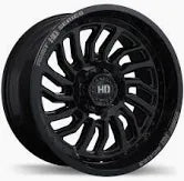 FAST HD D-STRUCT 20X10 8X170MM -15 125.1MM BLACK MILLED