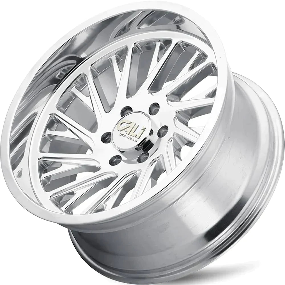 CALI OFF-ROAD PURGE POLISHED | 20x10 -25 ET 6x139.7 (106 HUB)