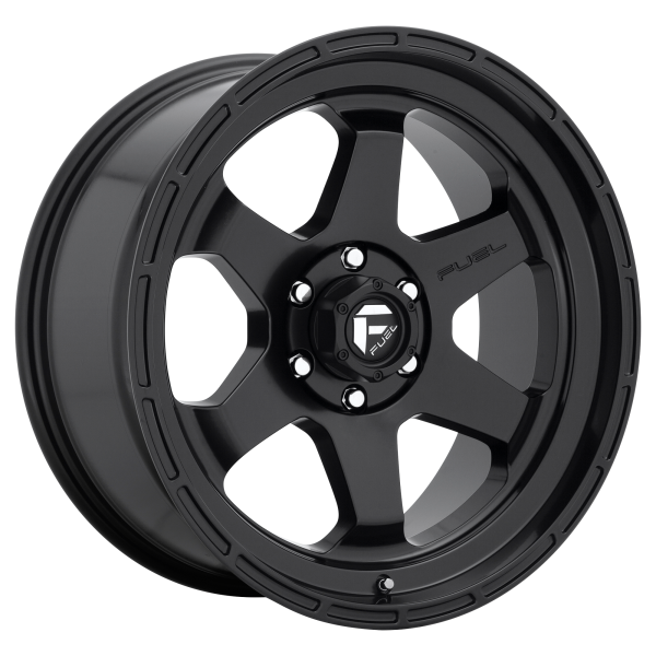 FUEL SHOK MATTE BLACK | 18X9 -12 6X139.7