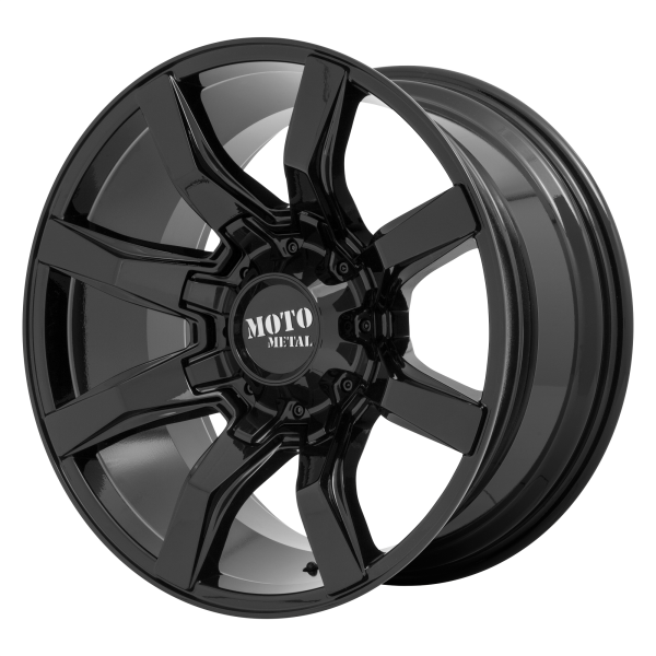 MOTO METAL SPYDER GLOSS BLACK |  20x10 +12 6x135 / 6x139.7